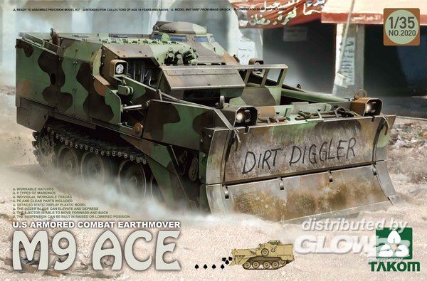 2020 U.S.Armored Combat Earthover M9 ACE