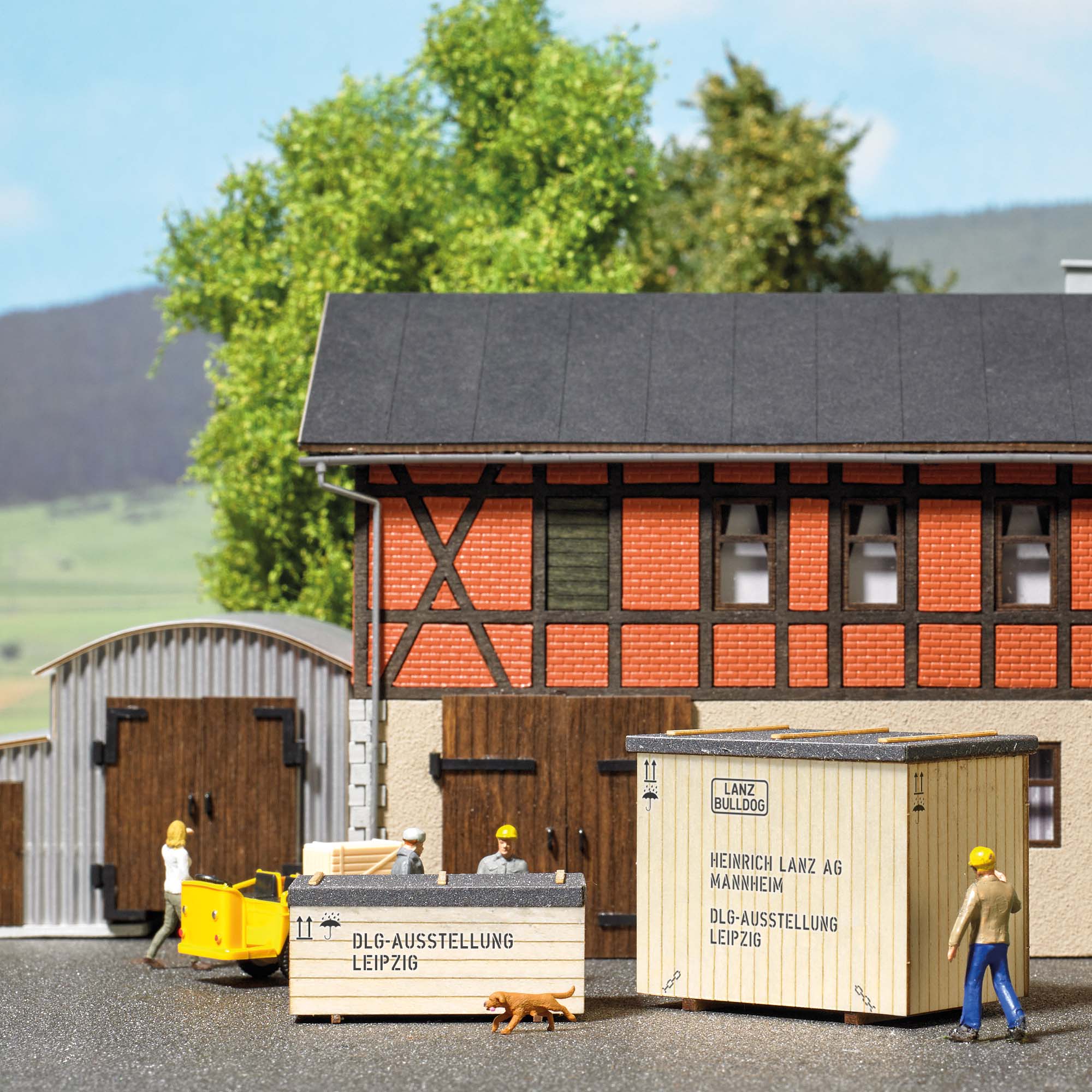 Busch 1886 Maschinenkisten Lanz Bulldog