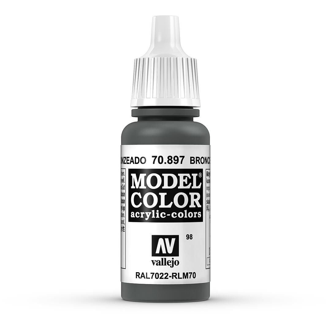 70897 RAL7022 Bronzegrün matt, 17 ml