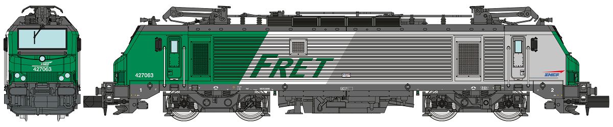 NW-296 SNCF FRET E-Lok BB27000 Ep.5/6