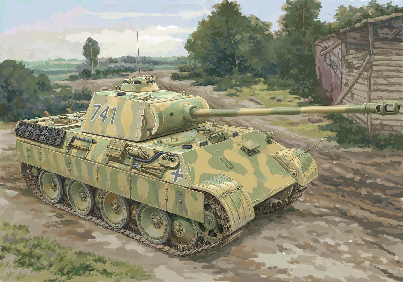 84830 Sd.Kfz. 171 Pz.Kpfw. V Panther Ausf. A