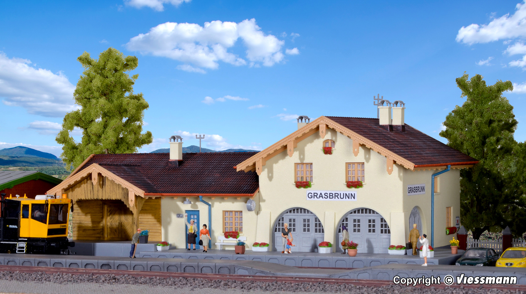 Kibri 39388 Bahnhof Grasbrunn