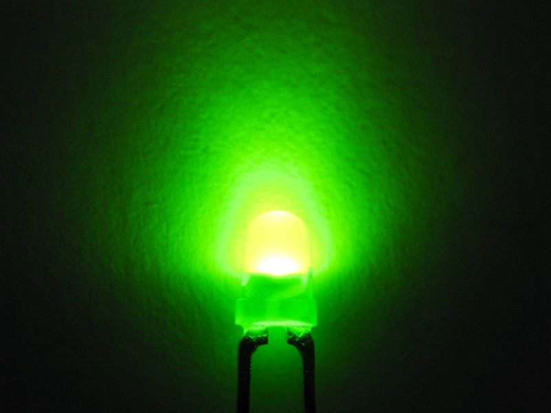50600 LED 3mm grün diffus Low-Current