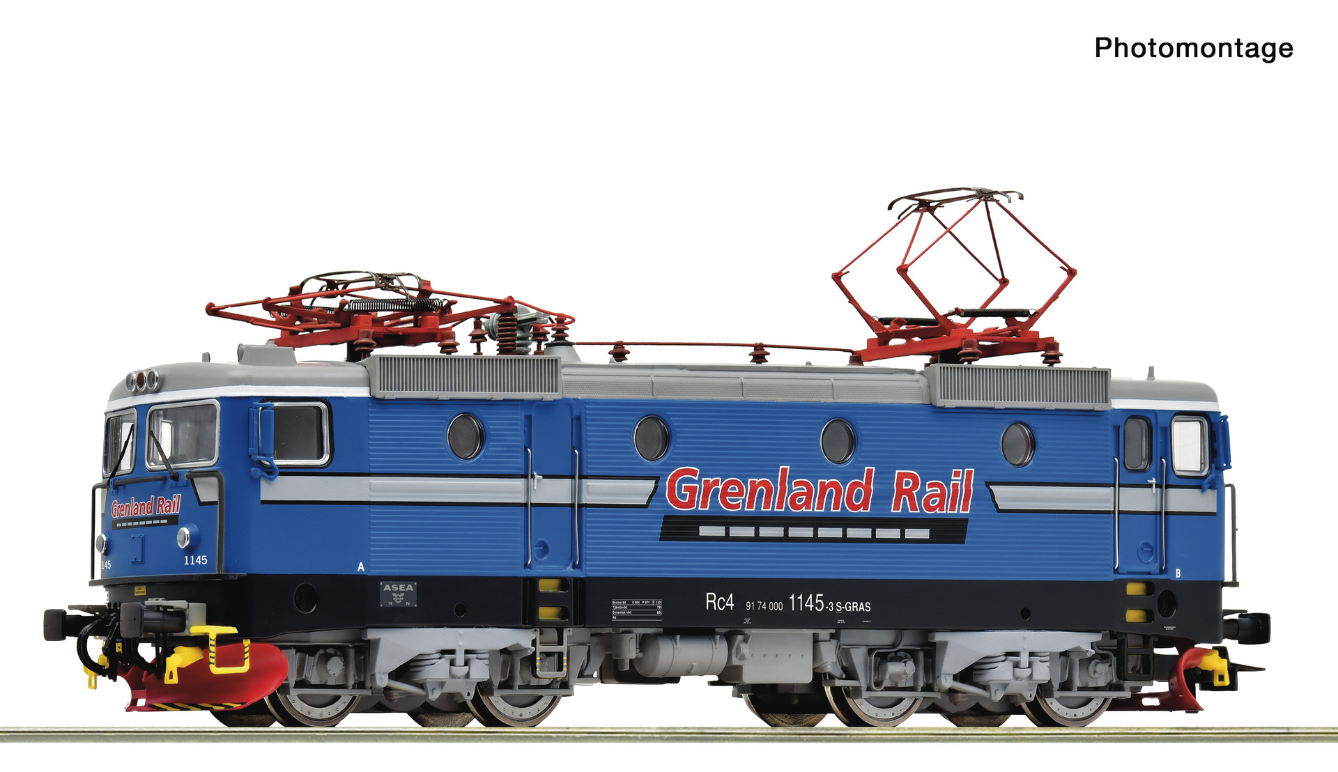 Roco 7500279 Greenland Rail E-Lok Rc4 1145 Ep.6