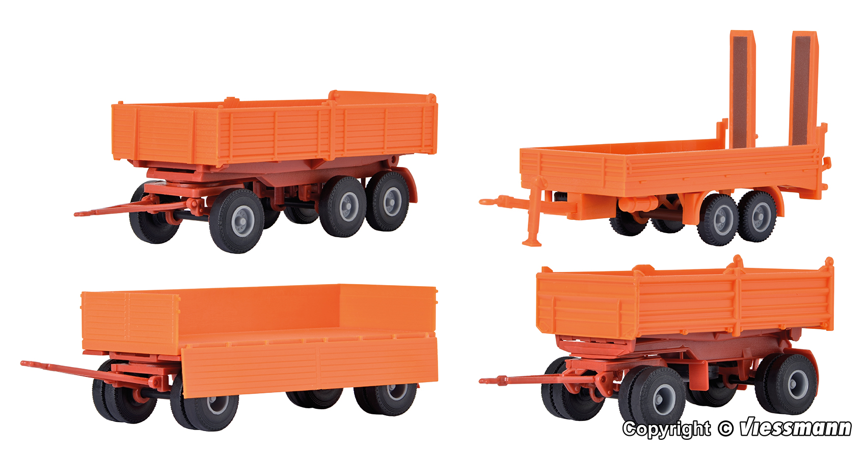 15707 Anhänger-Set 4-tlg kommunal