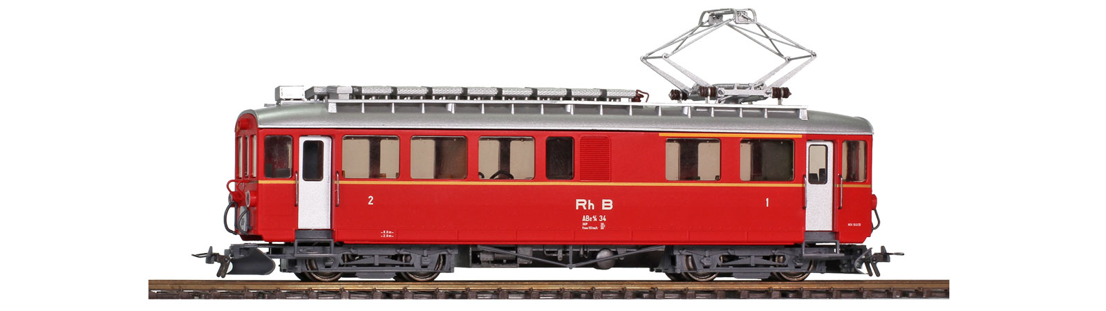 1268134 RhB ABe 4/4 34 Berninatriebwagen Ep.3/4