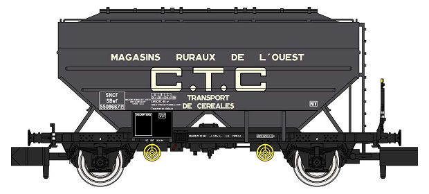 NW-305 SNCF CTC Getreidewagen RICHARD Ep.3