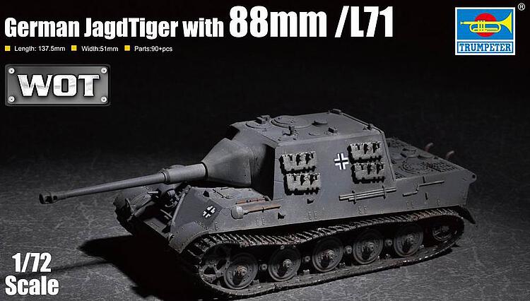 757166 German JagdTiger with 88mm /L71
