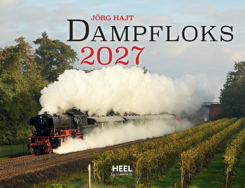 58568 Dampfloks in Farbe 2027 Eintragkalender