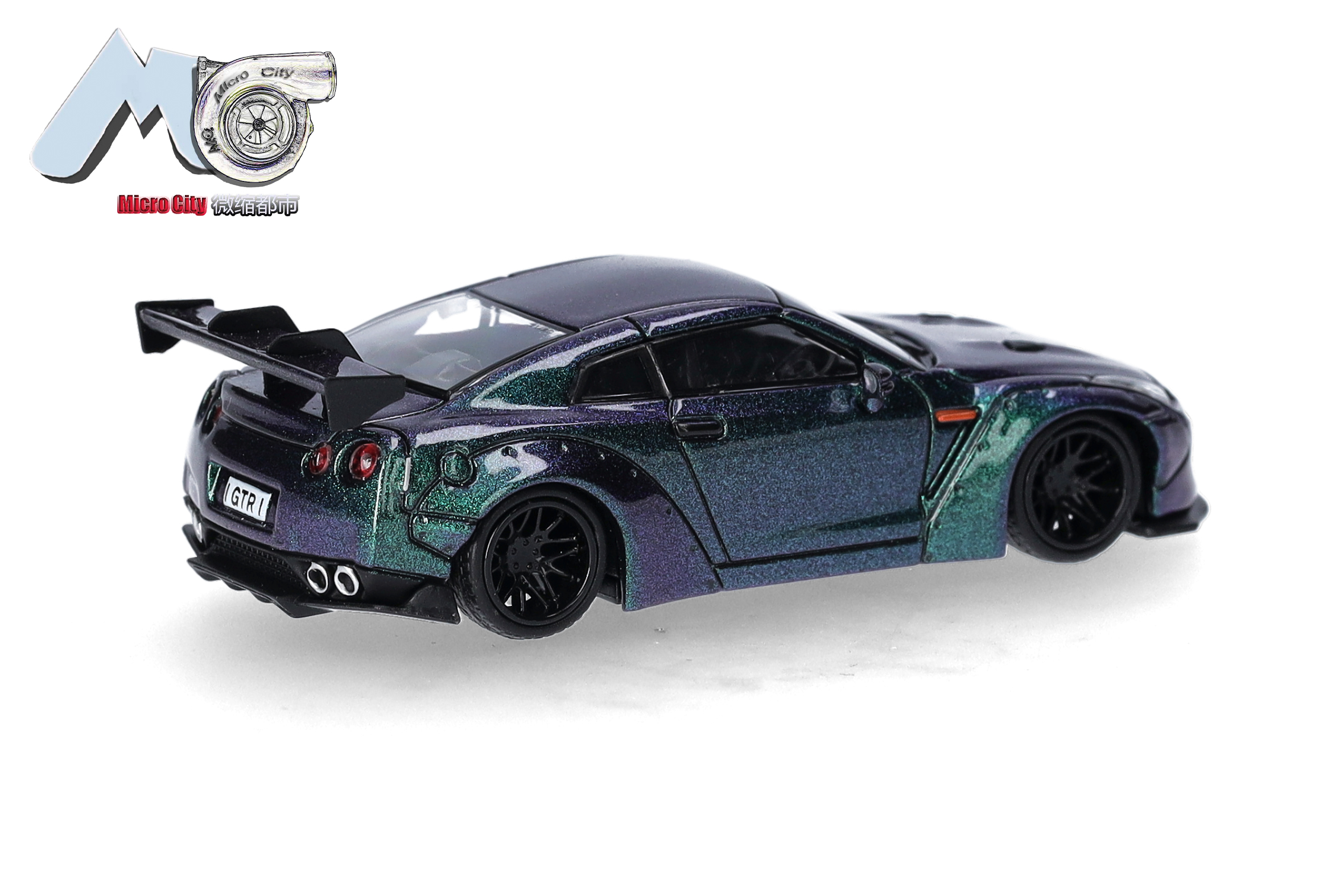 Herpa 87MC000010 MicroCity: Nissan GTR 35 Flip-Flop