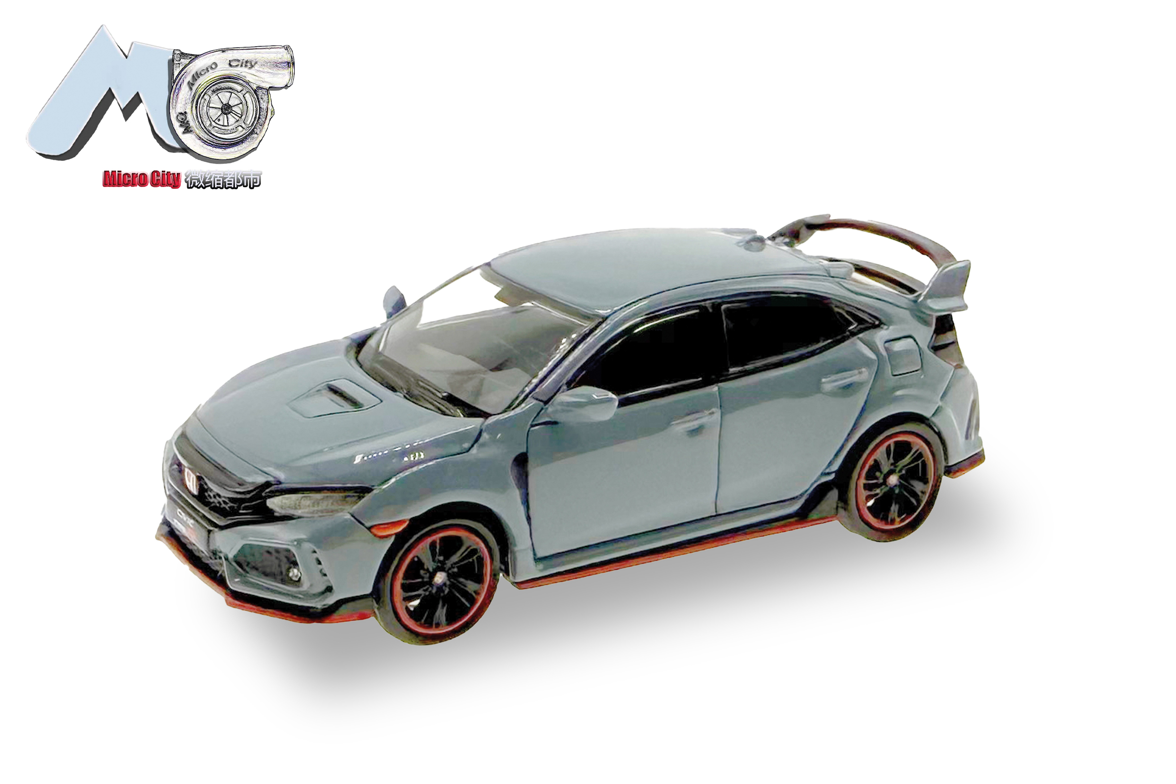 87MC000054 MicroCity: Honda Civic Type R (FK8) grau