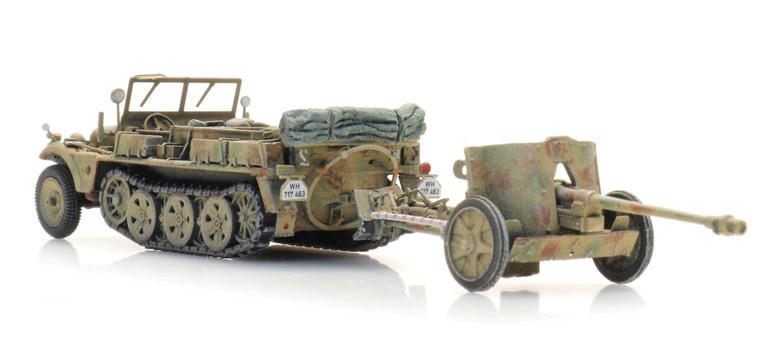 Artitec 6870491 Sd.Kfz.10 & PAK 38 Camo