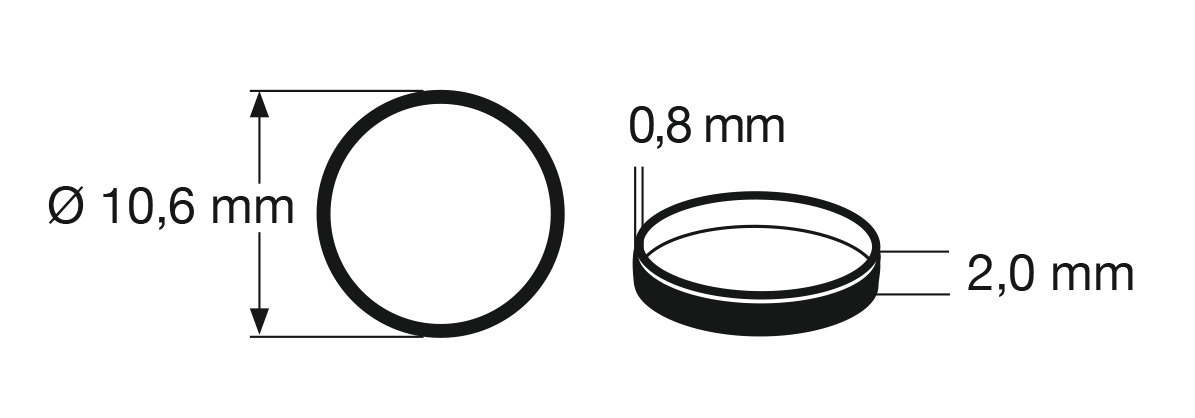 648003 Haftreifen-Satz 10,6 mm