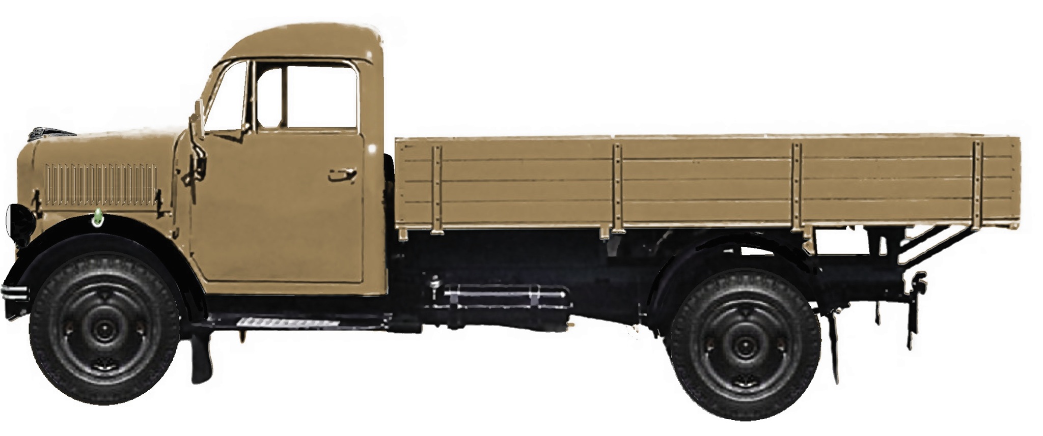 NA88443 Borgward B 1250 Pritsche beige