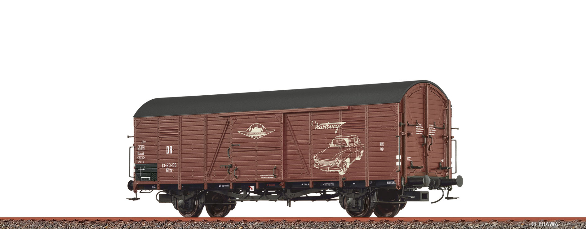 50481 DR ged. Güterwagen Glthr "Wartburg" Ep.3