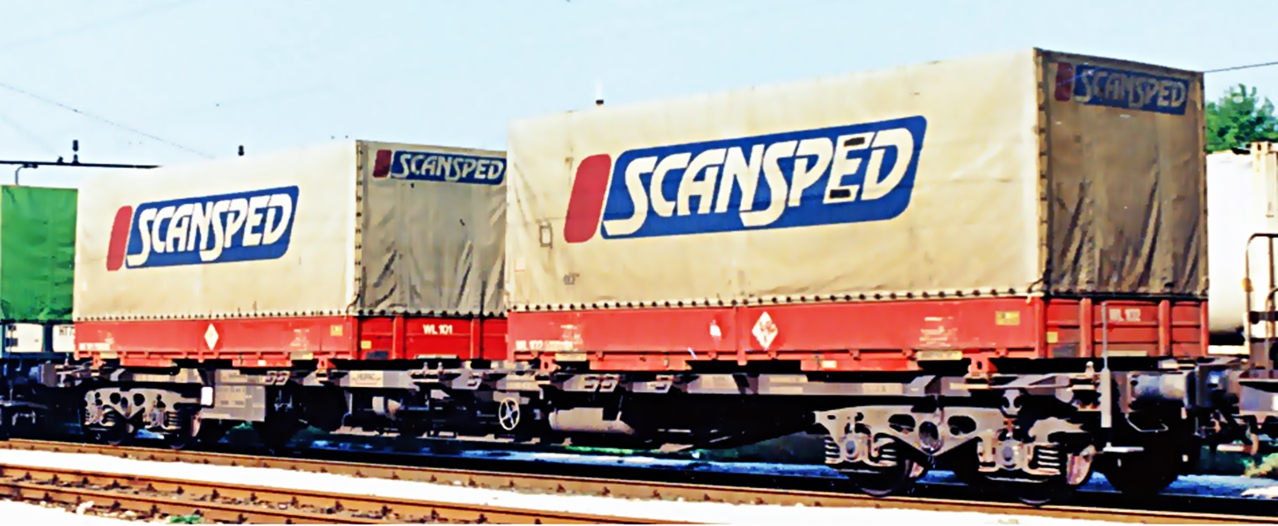 ACME 40372 DSB Containerwagen Sgnss 60 Ep.4/5
