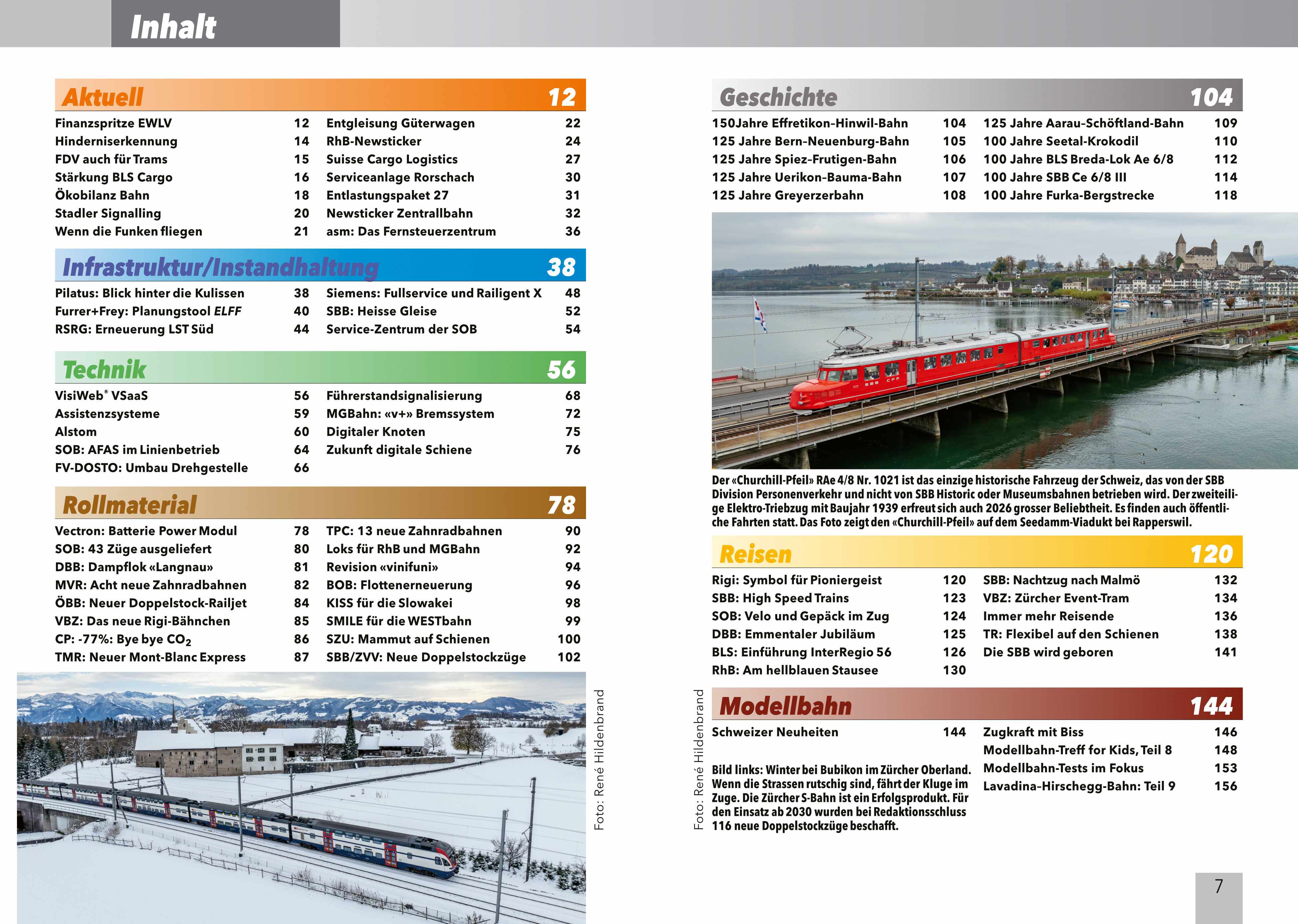 Edition Lan 0937-0 Bahn-Jahrbuch Schweiz 2026