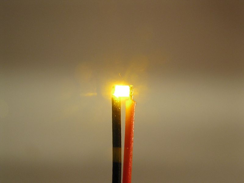 50030 LED SMD 0603 mit Kabel gelb für Car Sys
