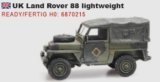 6870215 UK Land Rover 88 lightweight