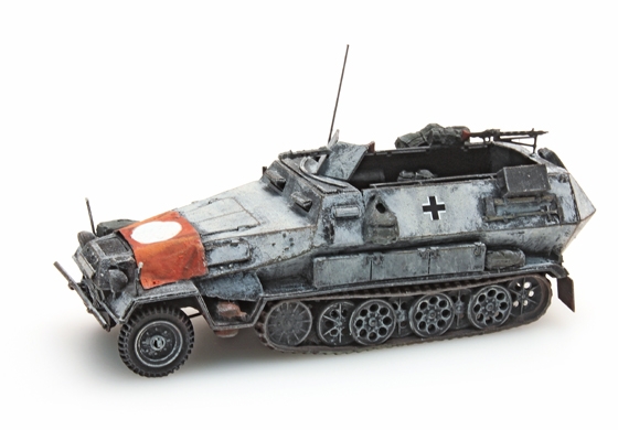 Artitec 387.73-S2 WM Sd. Kfz 251/1B Fahne Wintertarnung