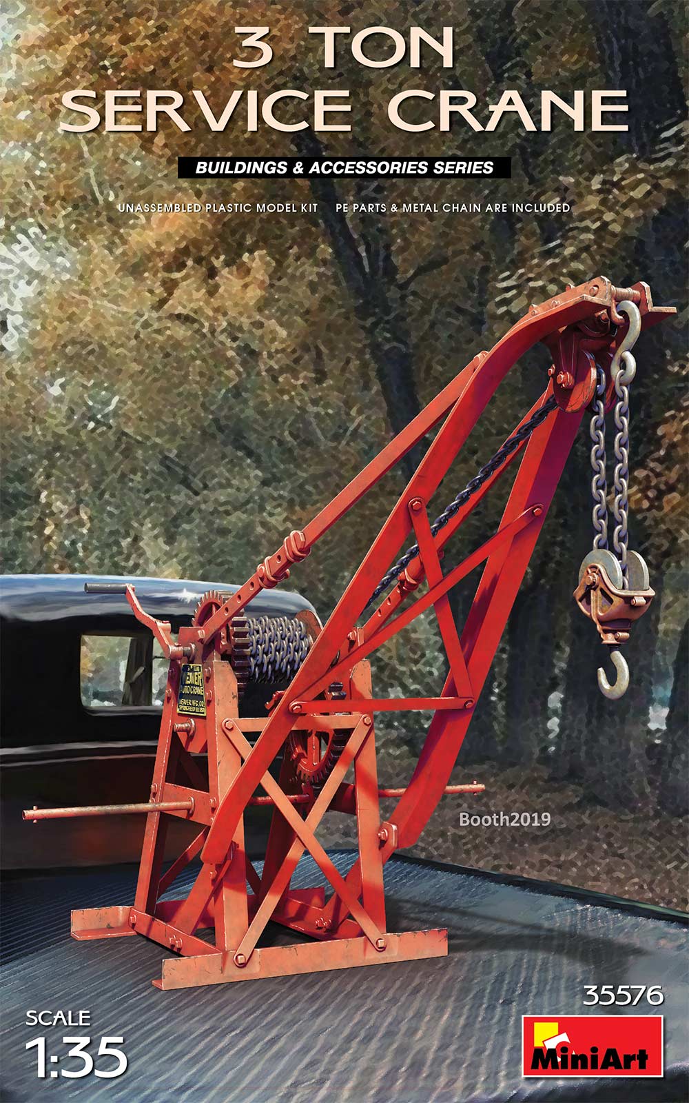 35576 3 Ton Service Crane