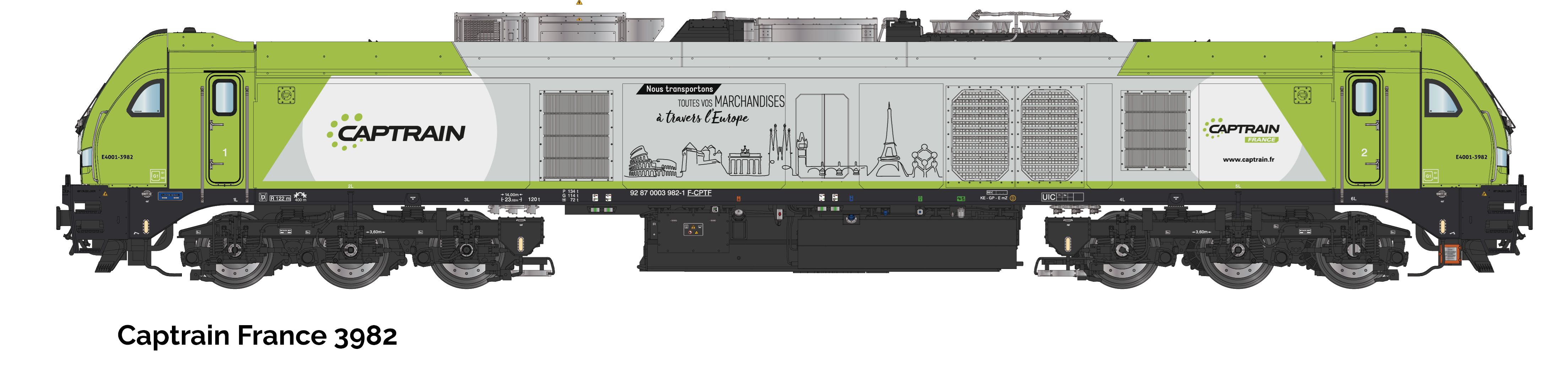 Sudexpress S0039820 Captrain FR Diesellok Euro4001 Ep.6