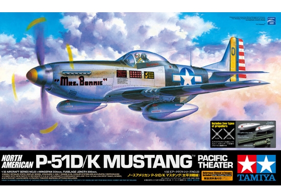 Tamiya 60323 P-51D / K Mustang Pacific