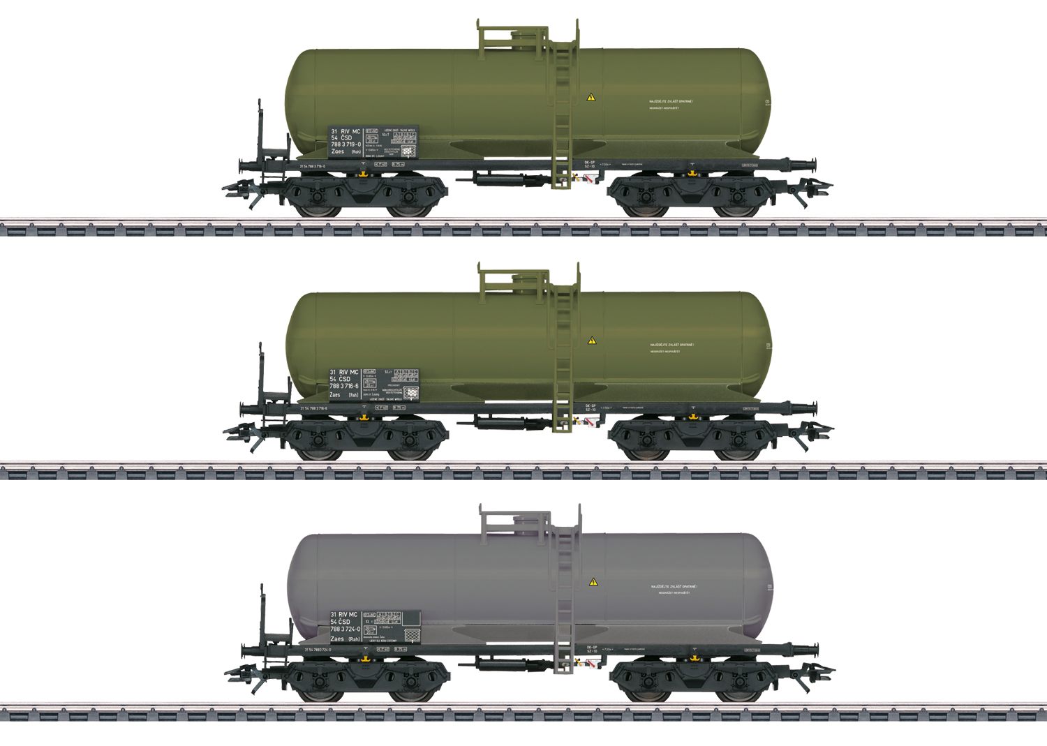 Märklin 46463 CSD Gaskesselwagen-Set Ep.4