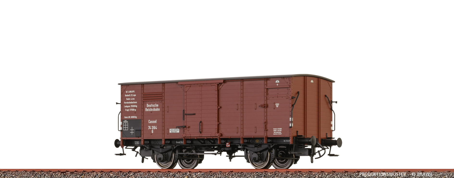 51245 DRG gedeckter Güterwagen G Ep.2