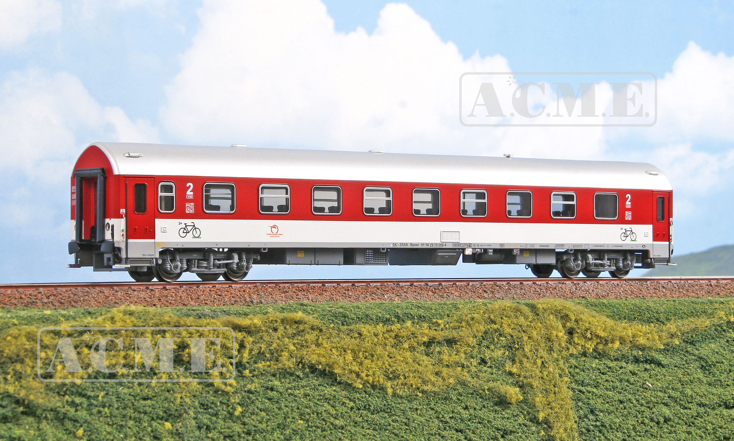 ACME 52999 ZSSK Personenwagen 2.Kl. Bpeer Ep.5/6