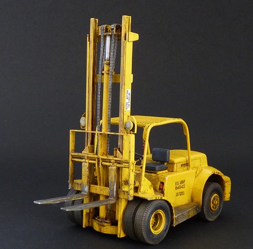 484 American forklift / Gabelstapler
