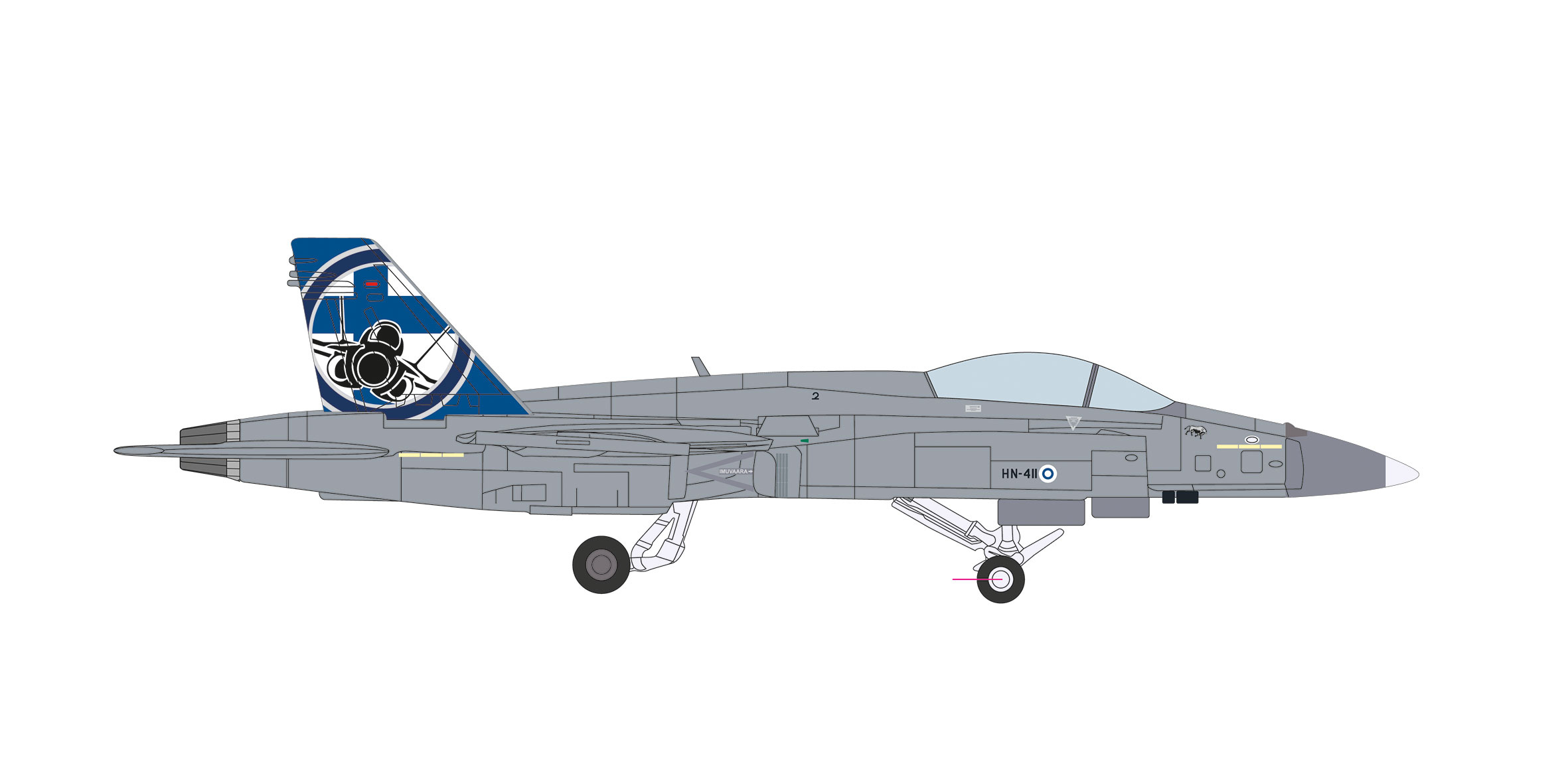 574211 McDonnell Douglas F/A-18C Hornet