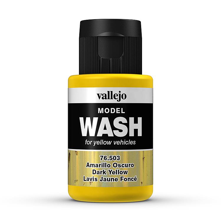 76503 Model Wash: Dunkel-Gelb 35ml