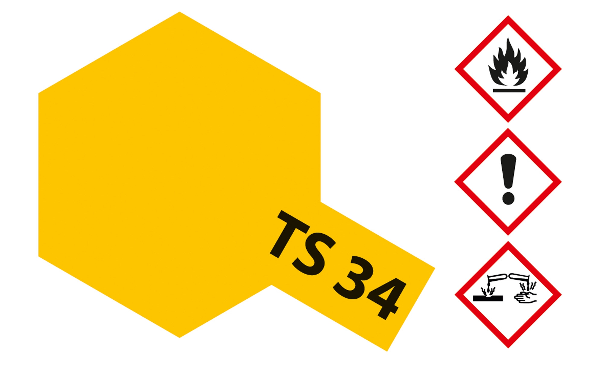 85034 TS34 - Spray Camelgelb 100ml (gl)