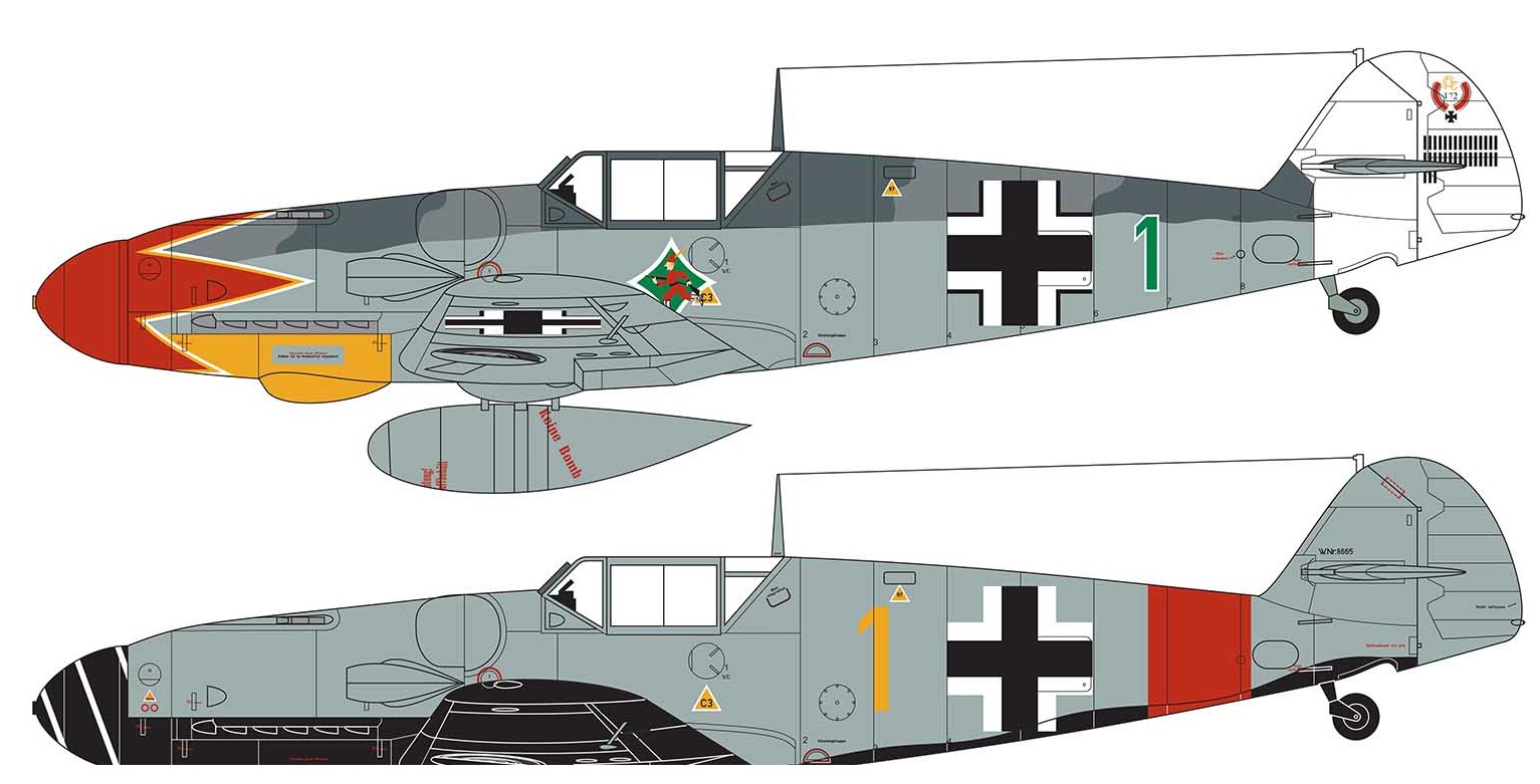 02029B Messerschmitt Bf109 G-6