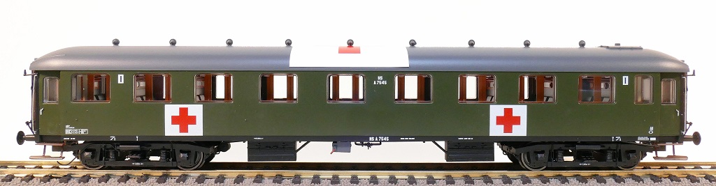 Exact-train 10049 NS Rotes Kreuz Wagen A7545 Ep.2