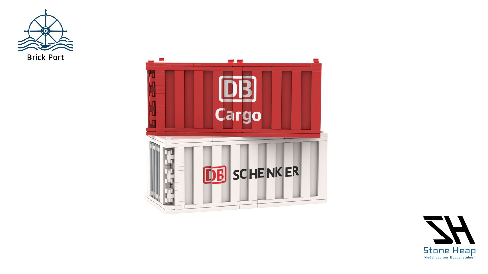 SH-4006 2x 20 Fuß DB Container