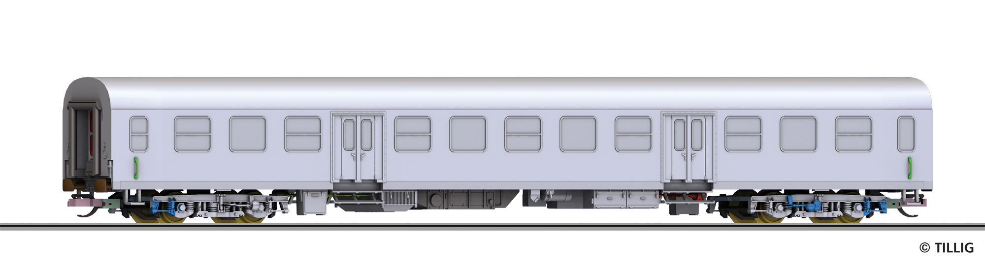 Tillig 12600 DBAG Reisezugwagen 1./2. Kl. Aby407 Ep.5