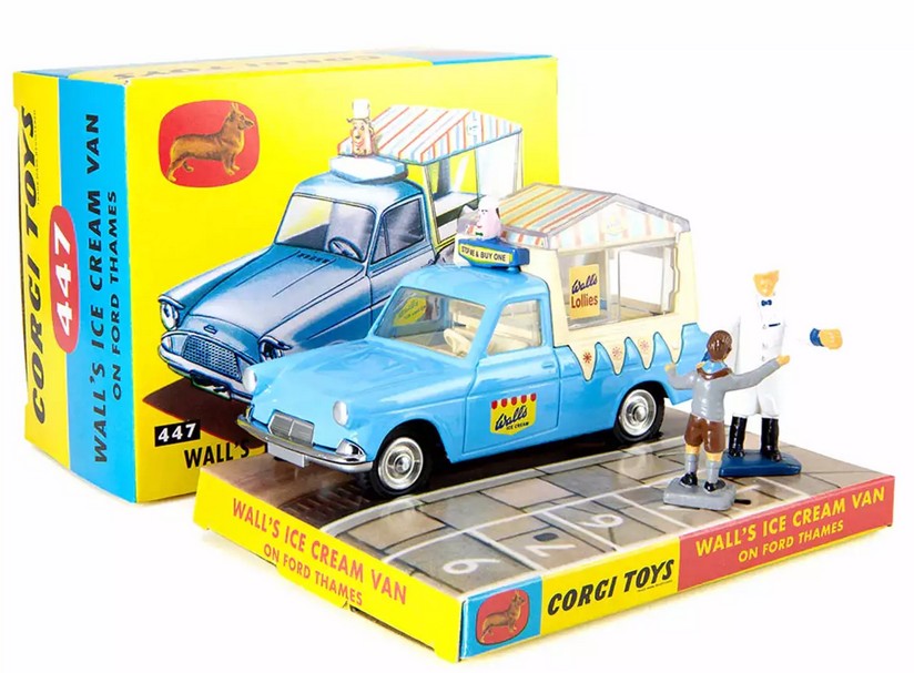 CD54321032 (No.447) Ford Thames Wall´s Ice Cream
