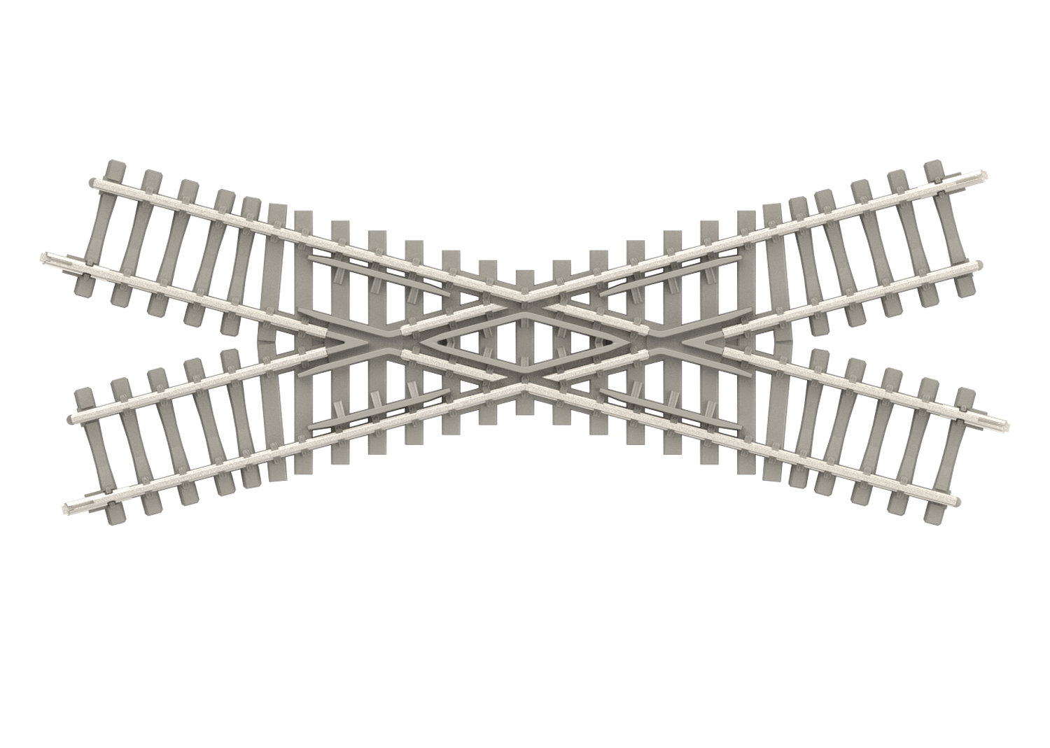 14558 Kreuzung m.Betonschw.30°
