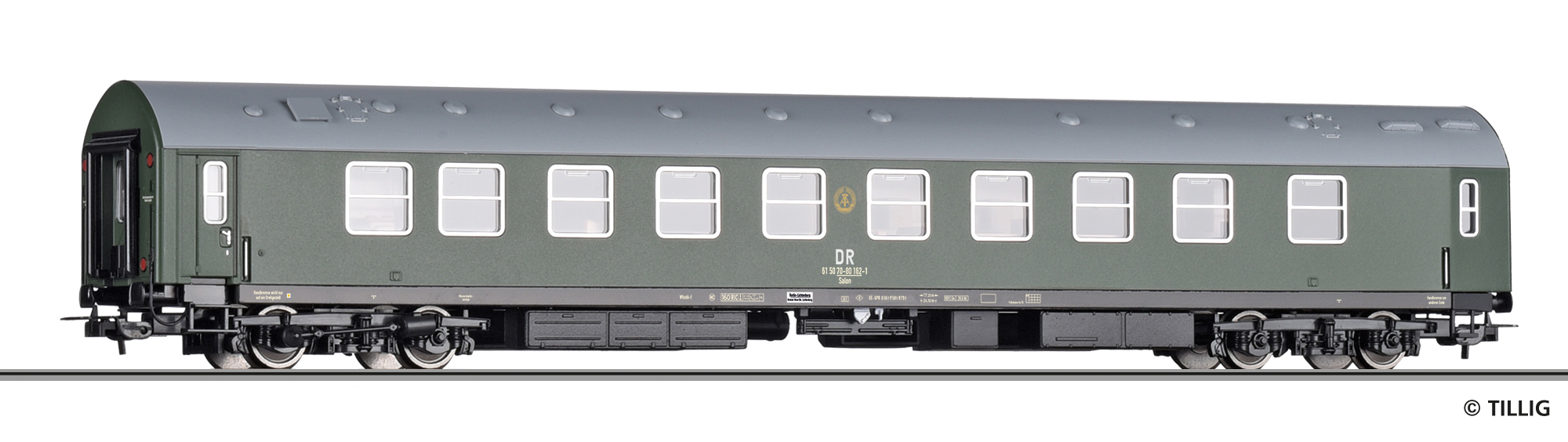 Tillig 75001 DR Salon-Nachrichtenwagen Ep.4