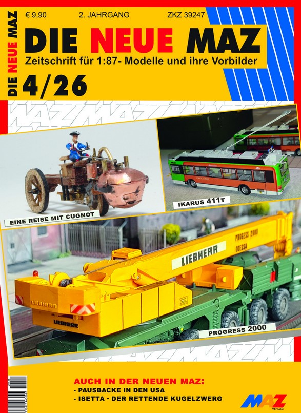 0426 MAZ - ModellAutoZeitung 04/2026