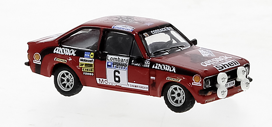 19582 Ford Escort RS1800 #6 Roger Clark RAC
