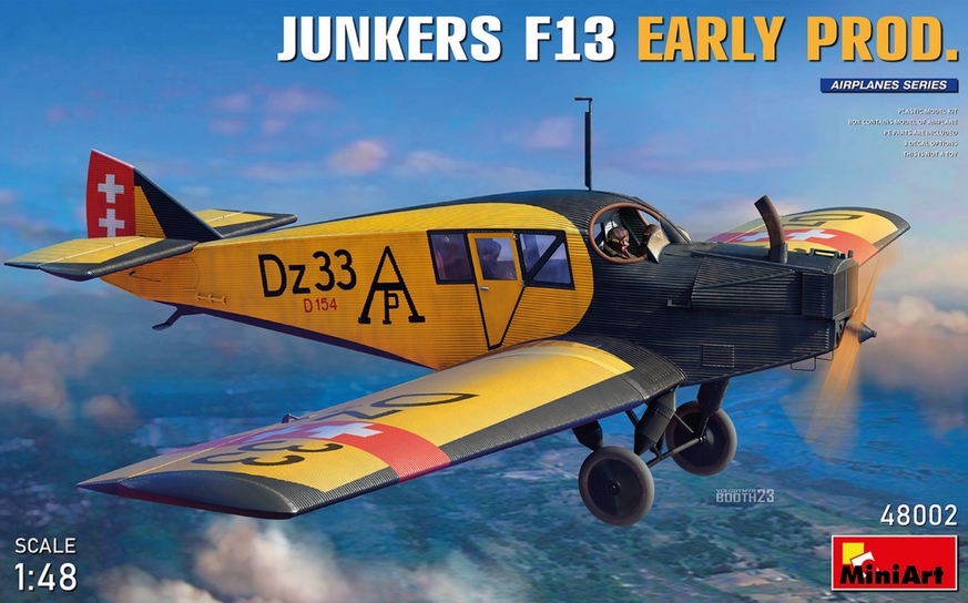 48002 Junkers F13 frühe Produktion