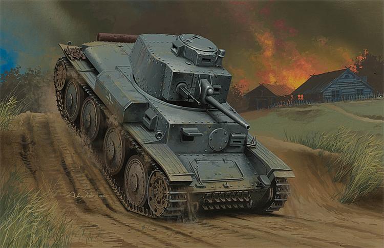 80137 Deutscher Panzer Kpfw. 38(t) Ausf. G