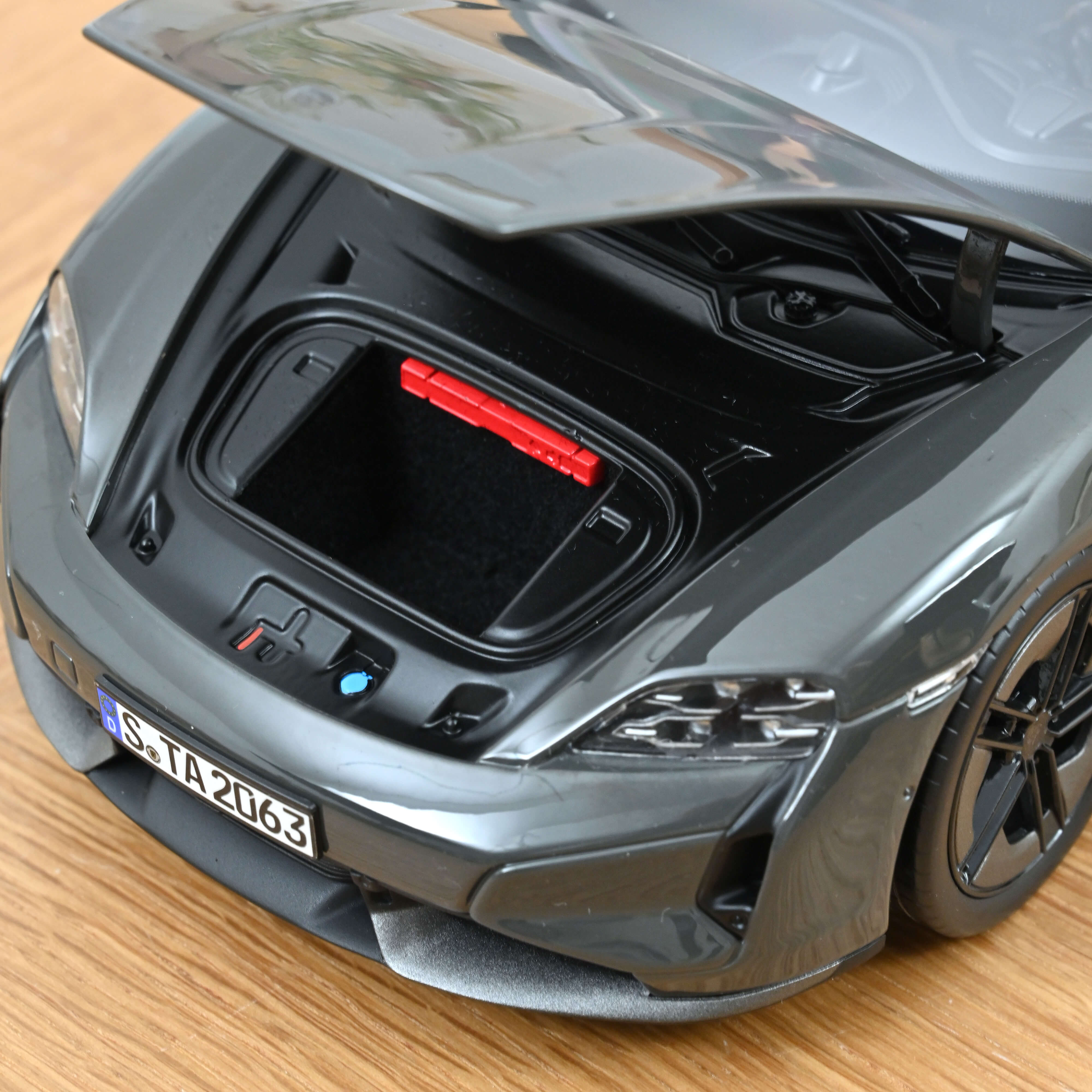 Norev 187654 Porsche Taycan Turbo S slate grey (2024)