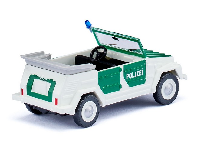Wiking 004047 VW 181 (offen) Polizei weiß/grün