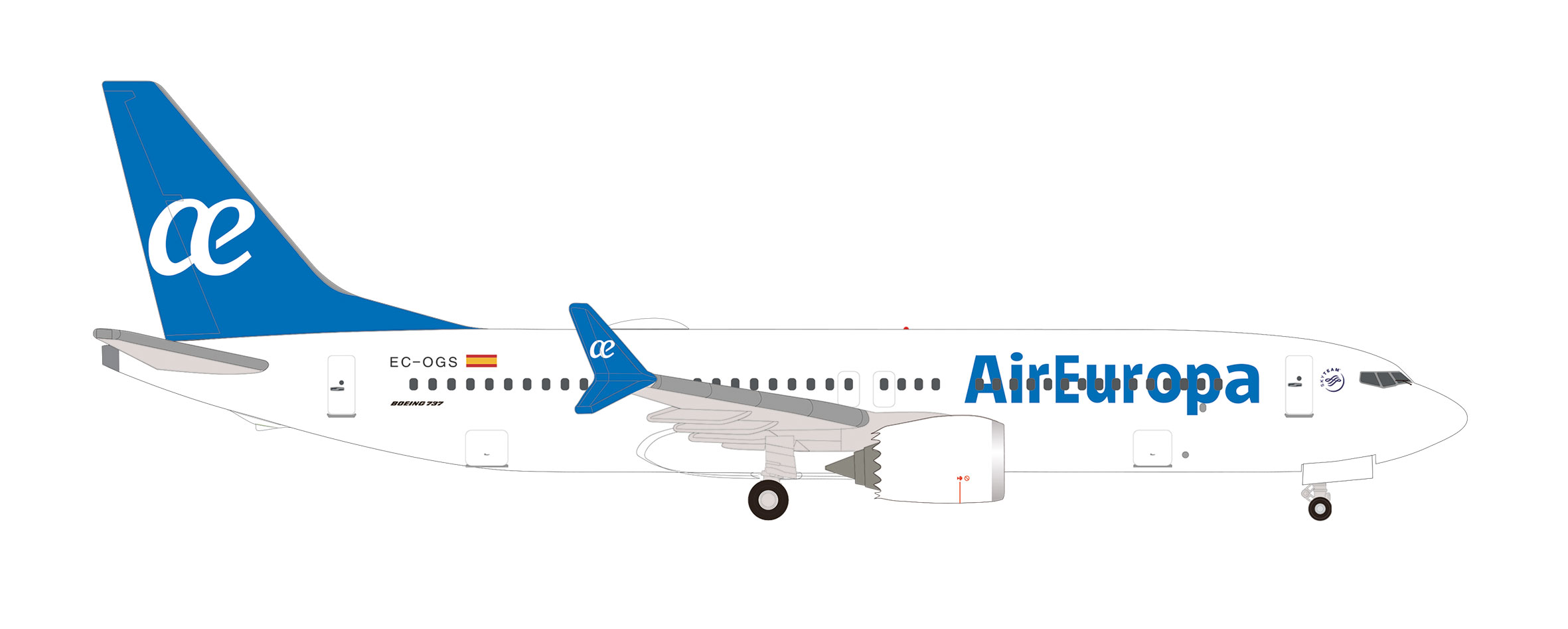 539067 Boeing 737 Max8 Air Europa