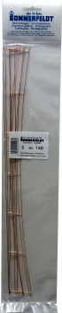 148 Fahrdraht verkupfert 0,7 x 375 mm
