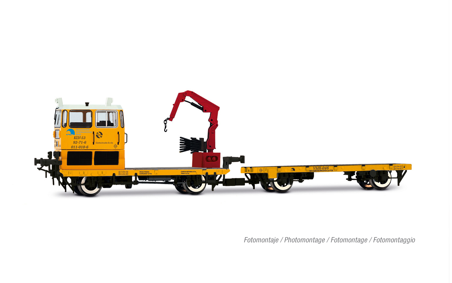 HE2010S RENFE, Rottenkraftwagen KLV 53 Manteni